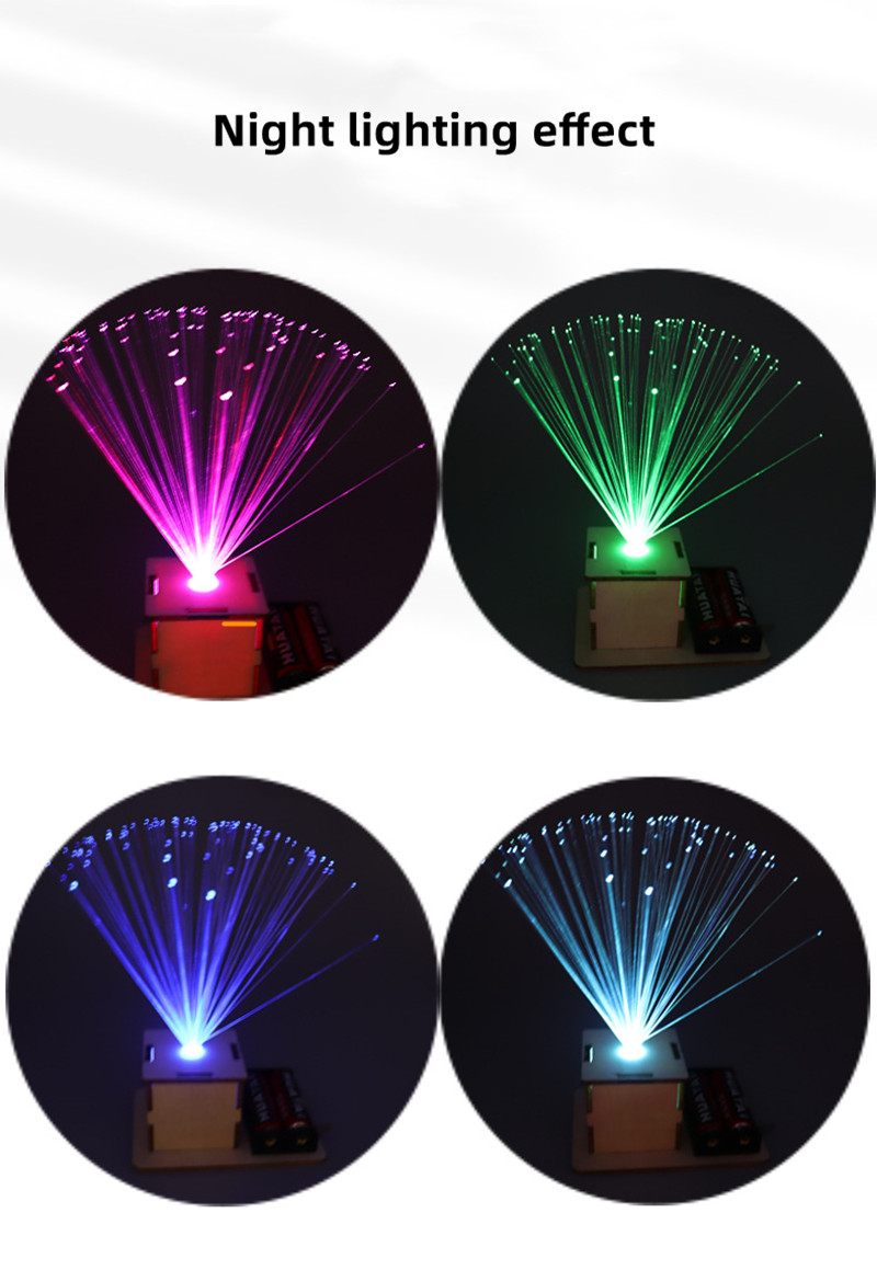 DIY Kleur Glasvezel Licht STEM - Science Project Kit recensie en prijs